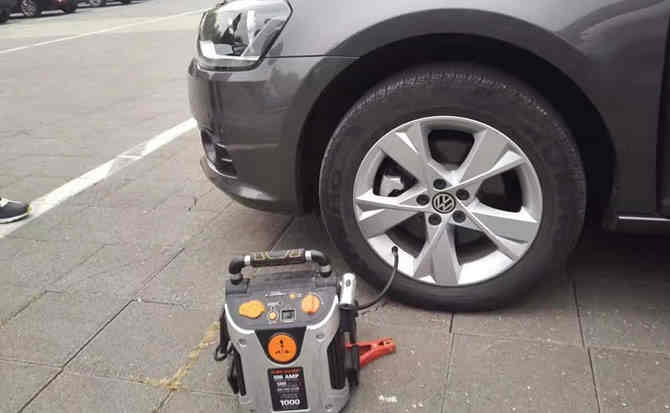 于都汽车搭电案例