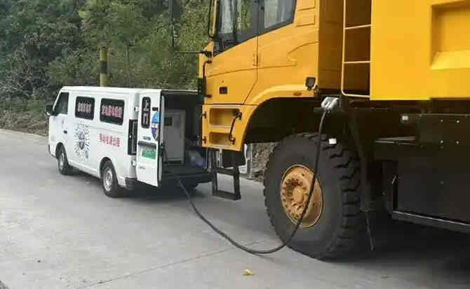于都新能源车充电搭电